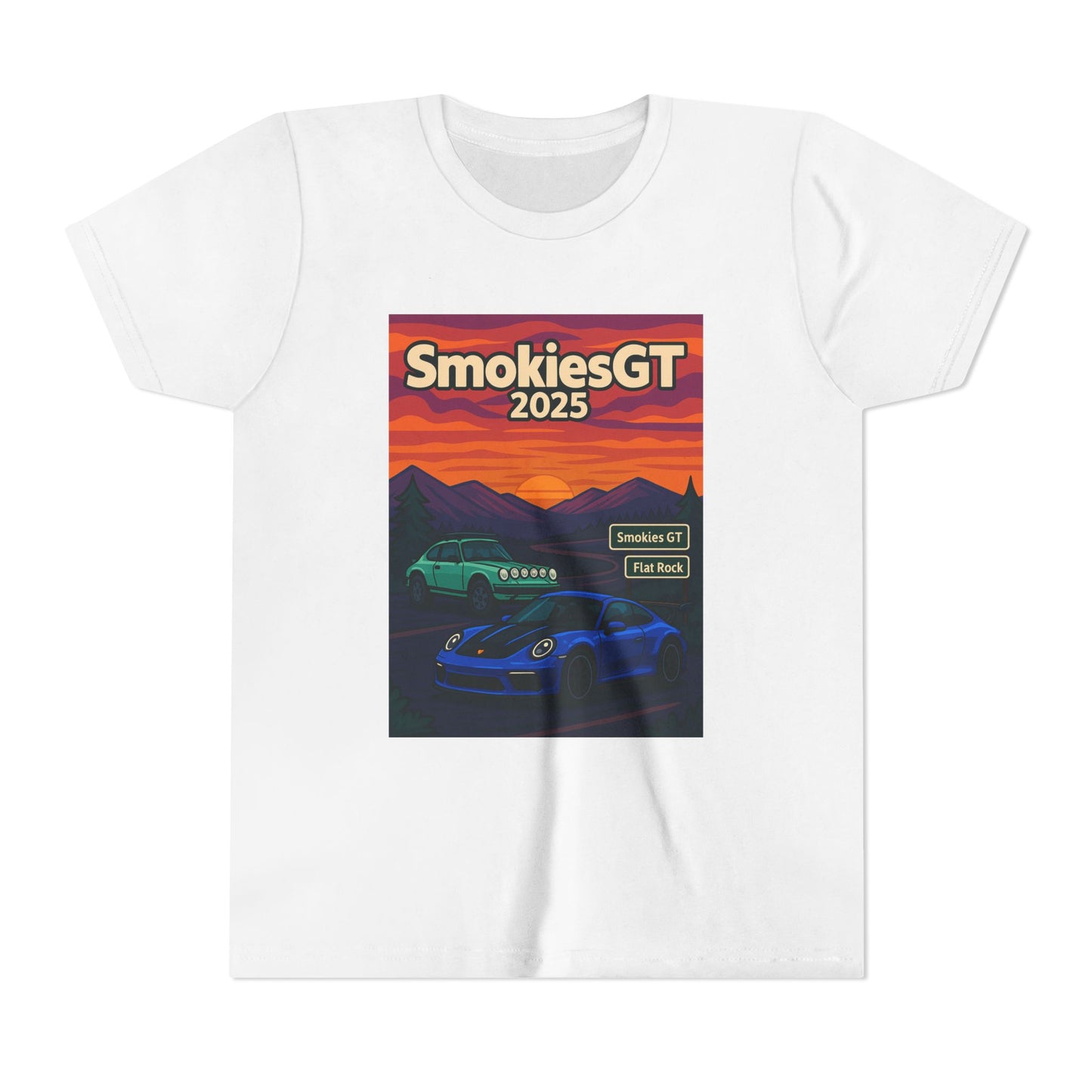 Youth Motorsports Tee - SmokiesGT 2025 Graphic Shirt