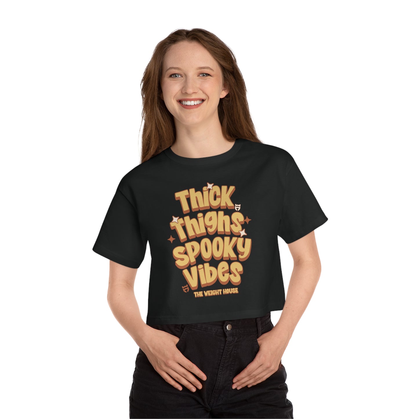 Thick Thighs Spooky Vibes Weight House shirt