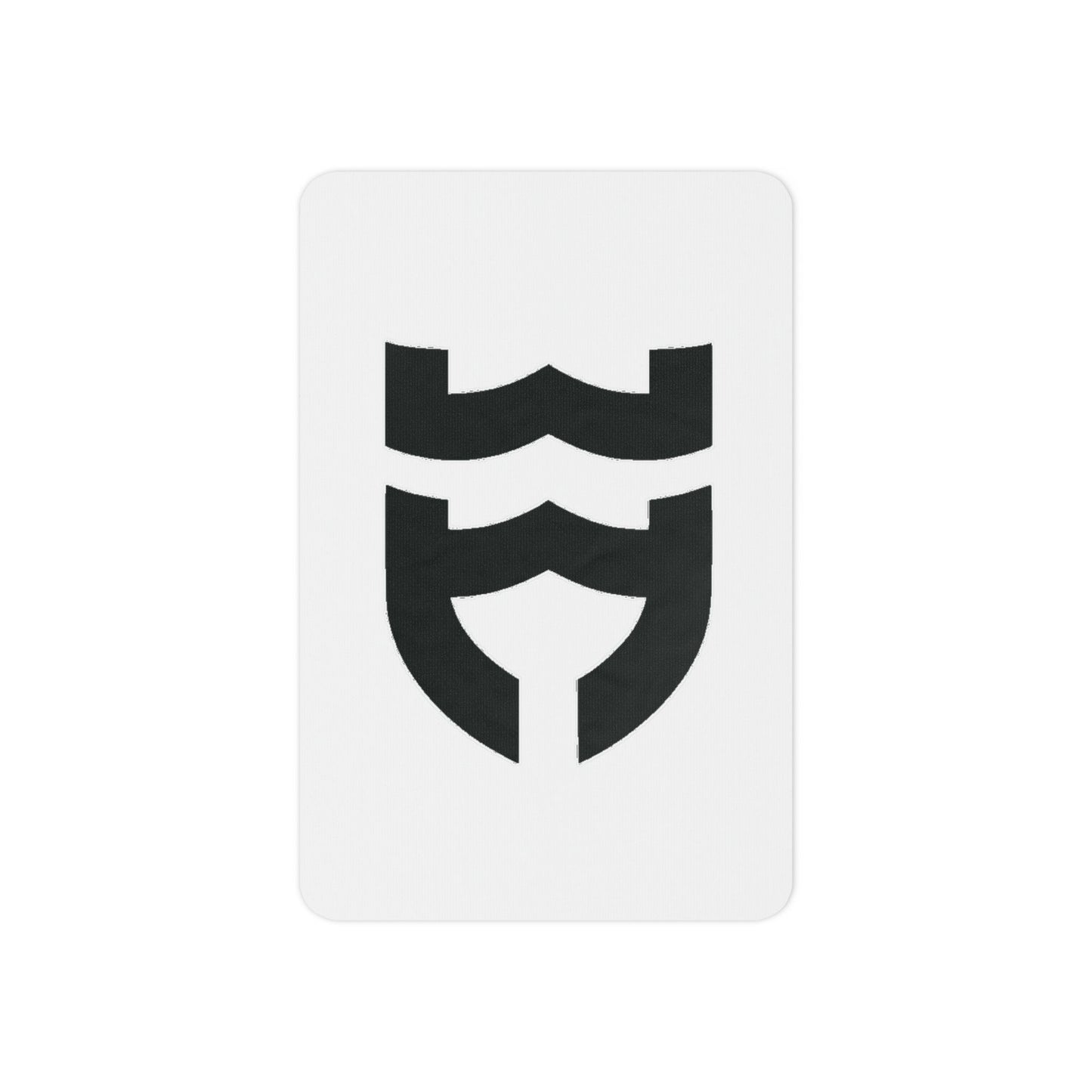 The Weight House Temporary Tattoo — Black Geometric Crest Tattoo Sticker