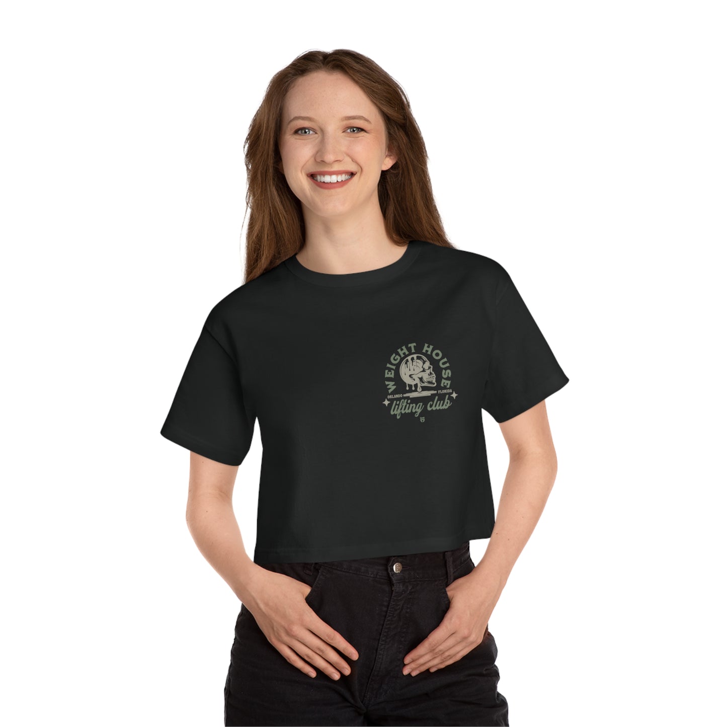 Weight House Cropped Lifting Club T-Shirt