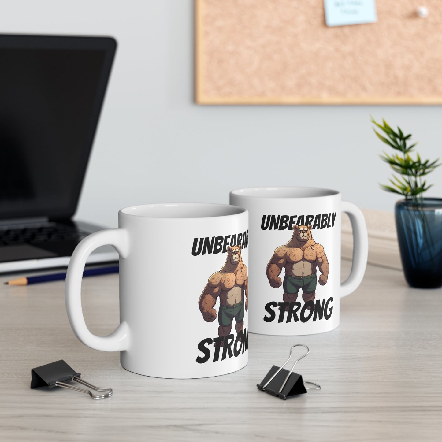 Unbearably Strong Bear Mug