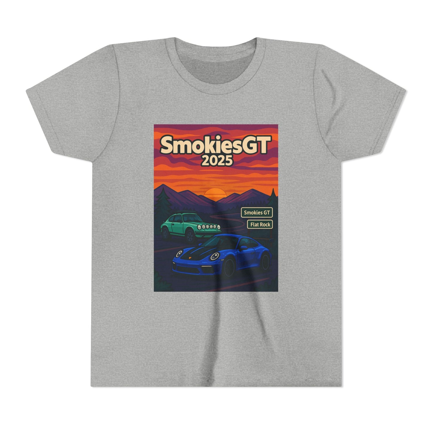 Youth Motorsports Tee - SmokiesGT 2025 Graphic Shirt