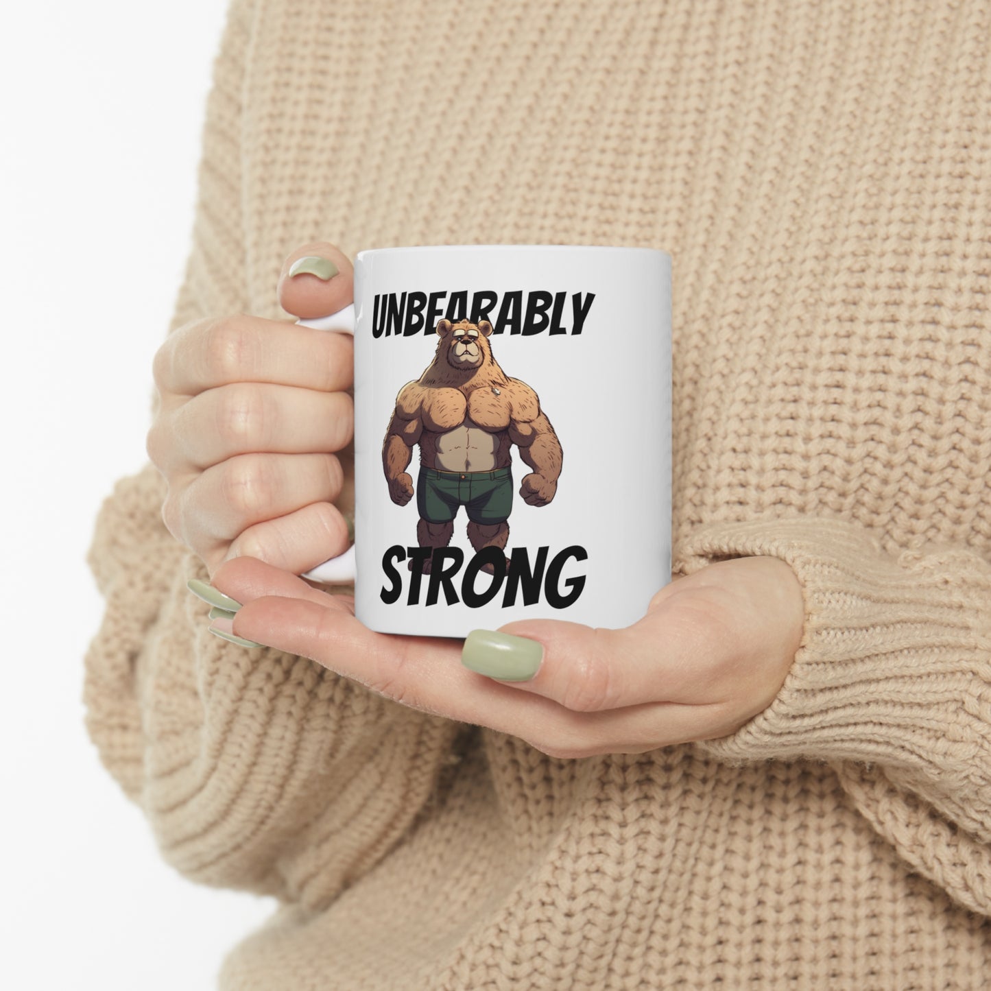 Unbearably Strong Bear Mug