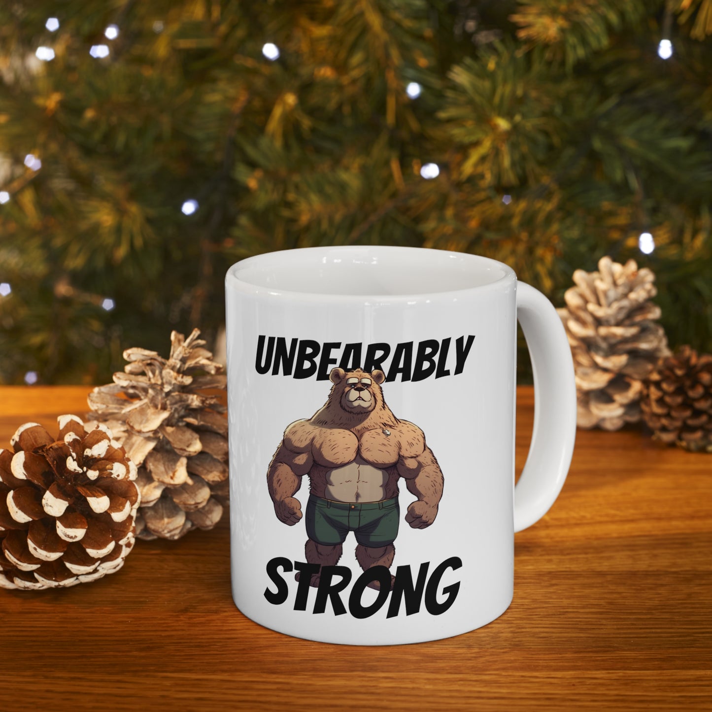Unbearably Strong Bear Mug