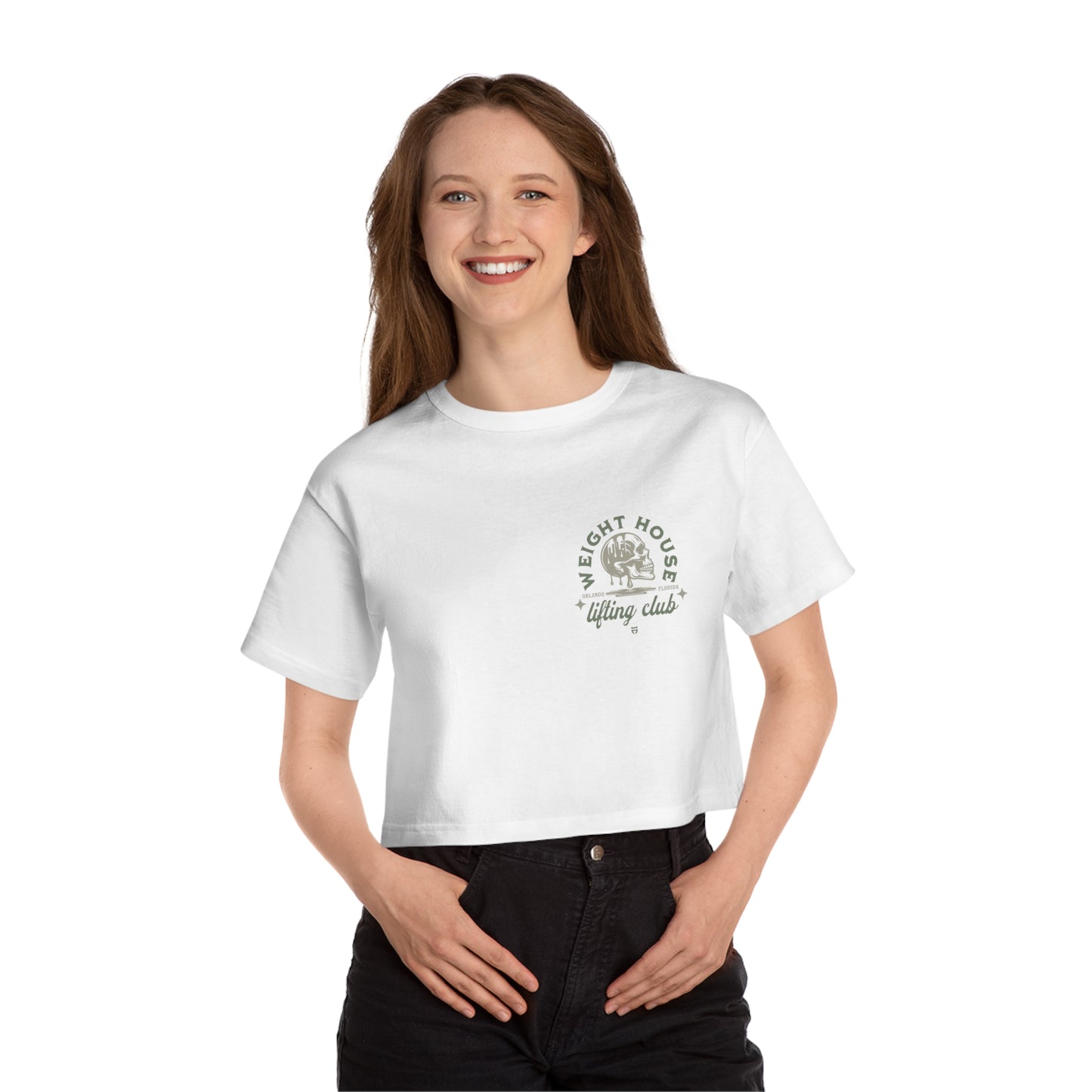 Weight House Cropped Lifting Club T-Shirt