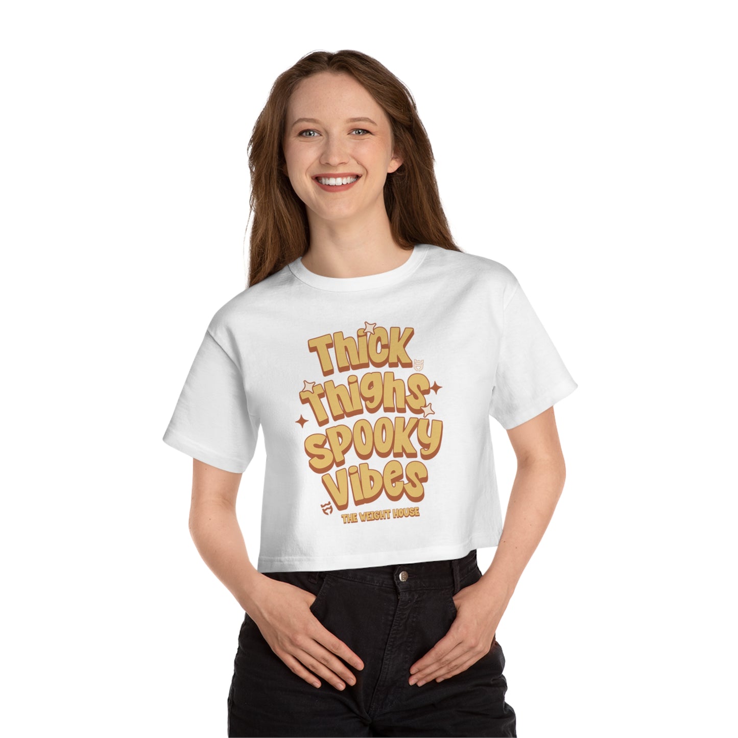 Thick Thighs Spooky Vibes Weight House shirt