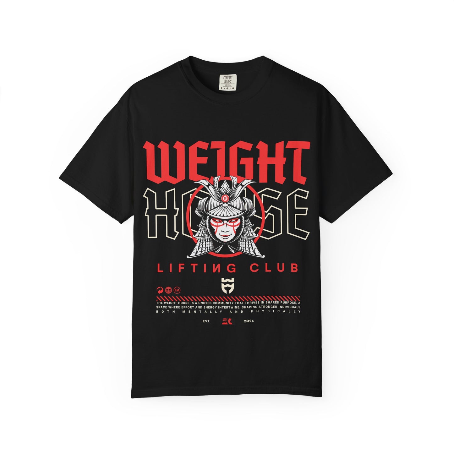 Weight Lifting Club T-Shirt — Samurai Gym Tee