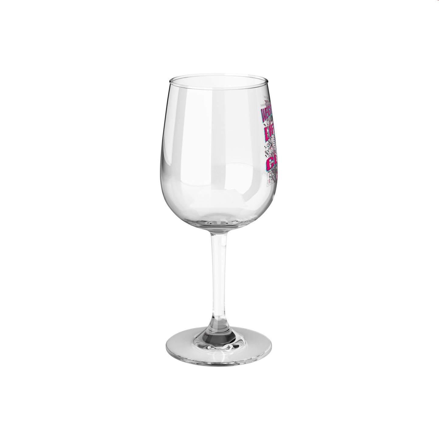 TWH Lifting Club Wine Glass, 12oz