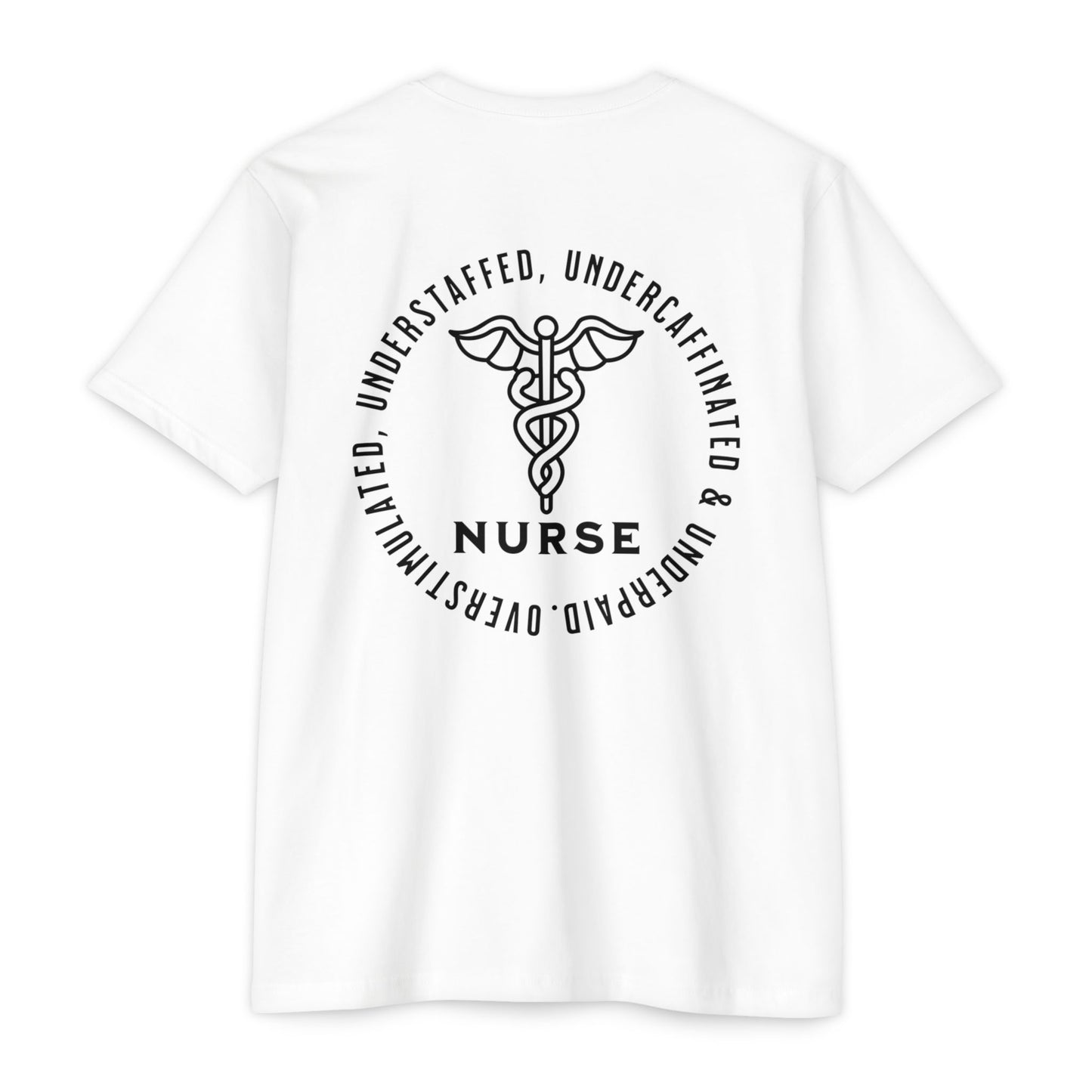 Overstimulated Nurse Club T-Shirt — Helping with graduation for new nurses