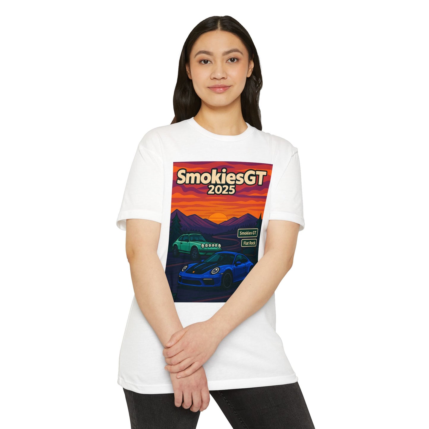 SmokiesGT 2025 Unisex CVC Jersey T-shirt - Car Enthusiast Apparel