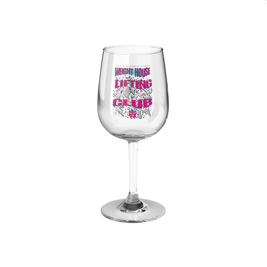 TWH Lifting Club Wine Glass, 12oz