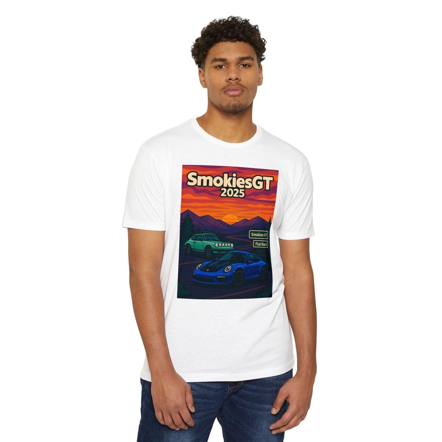 SmokiesGT 2025 Unisex CVC Jersey T-shirt - Car Enthusiast Apparel