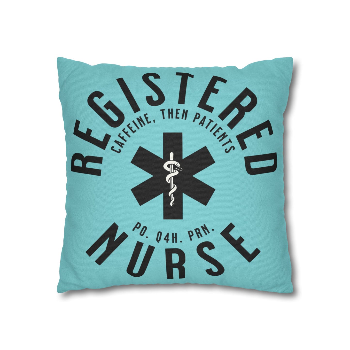 Funny Registered Nurse Throw Pillow Cover - Helping fund Nurse Graduation