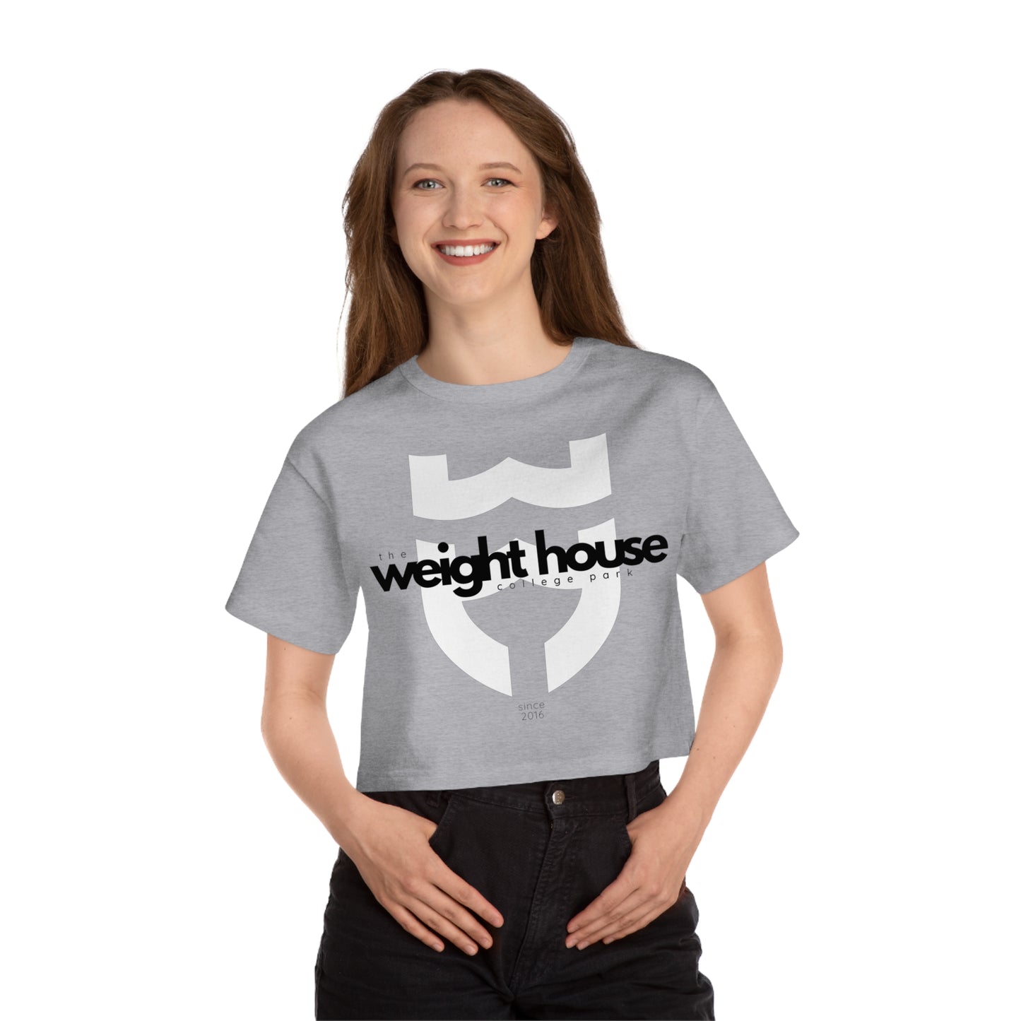 Big logo Weight House Cropped T-Shirt