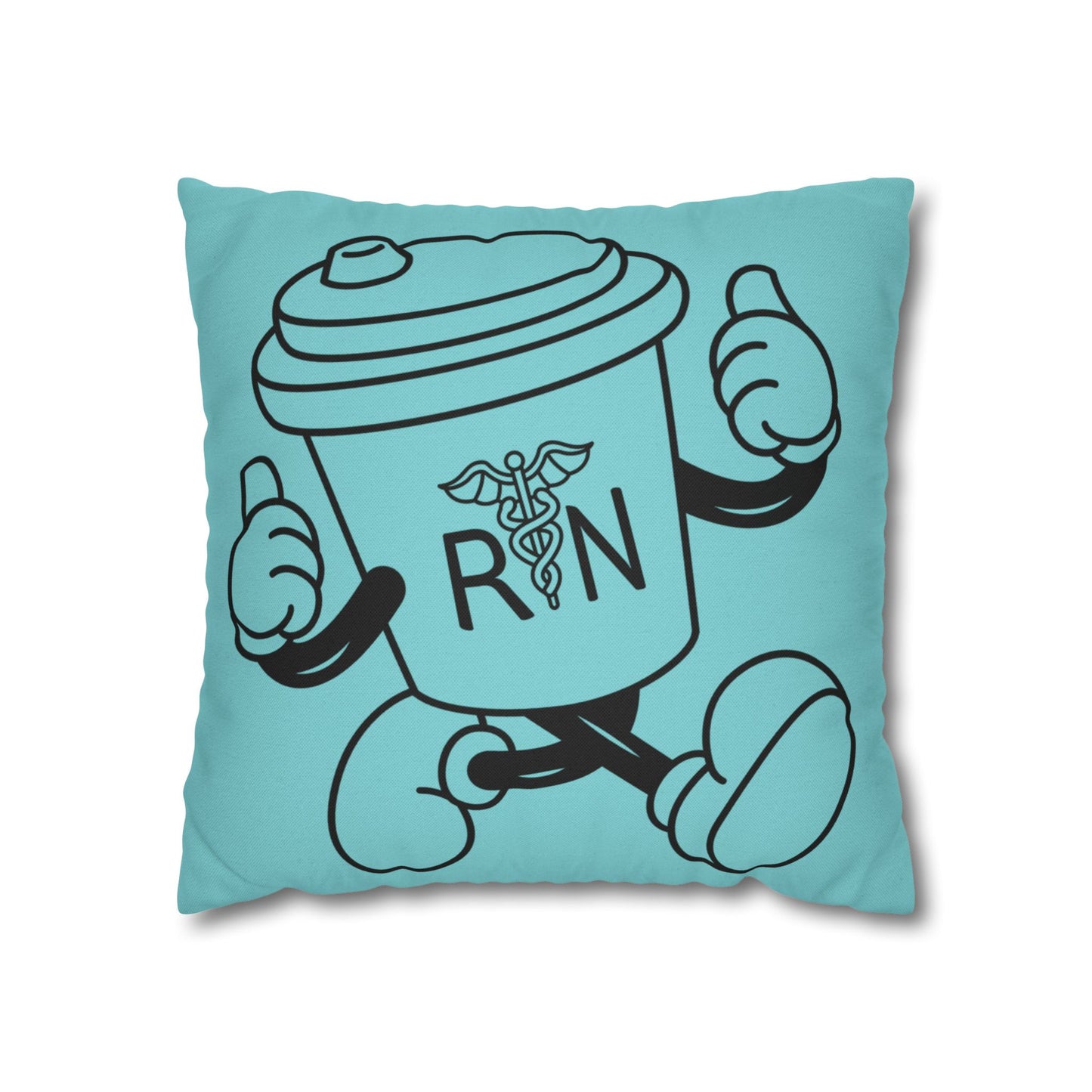 Funny Registered Nurse Throw Pillow Cover - Helping fund Nurse Graduation