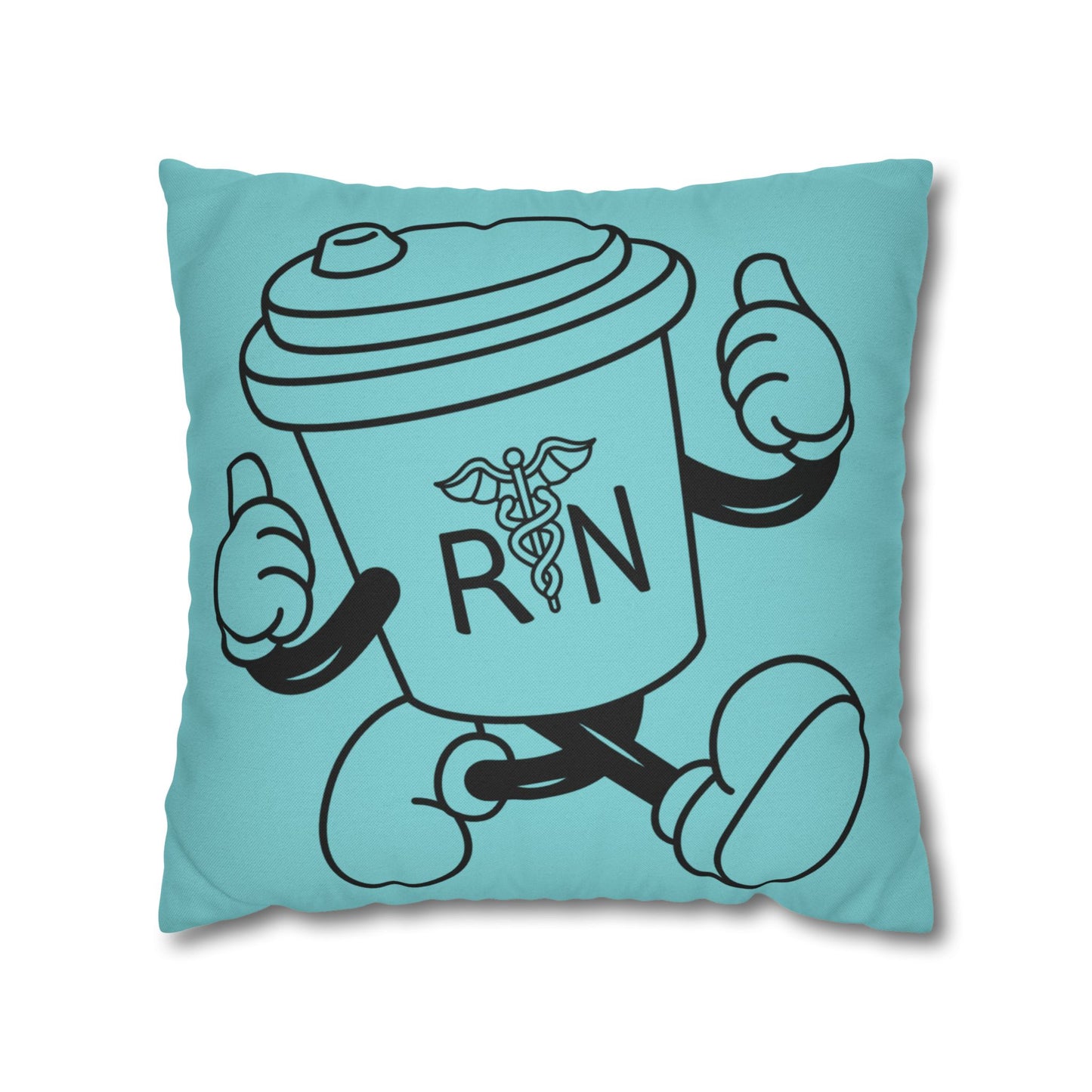 Funny Registered Nurse Throw Pillow Cover - Helping fund Nurse Graduation