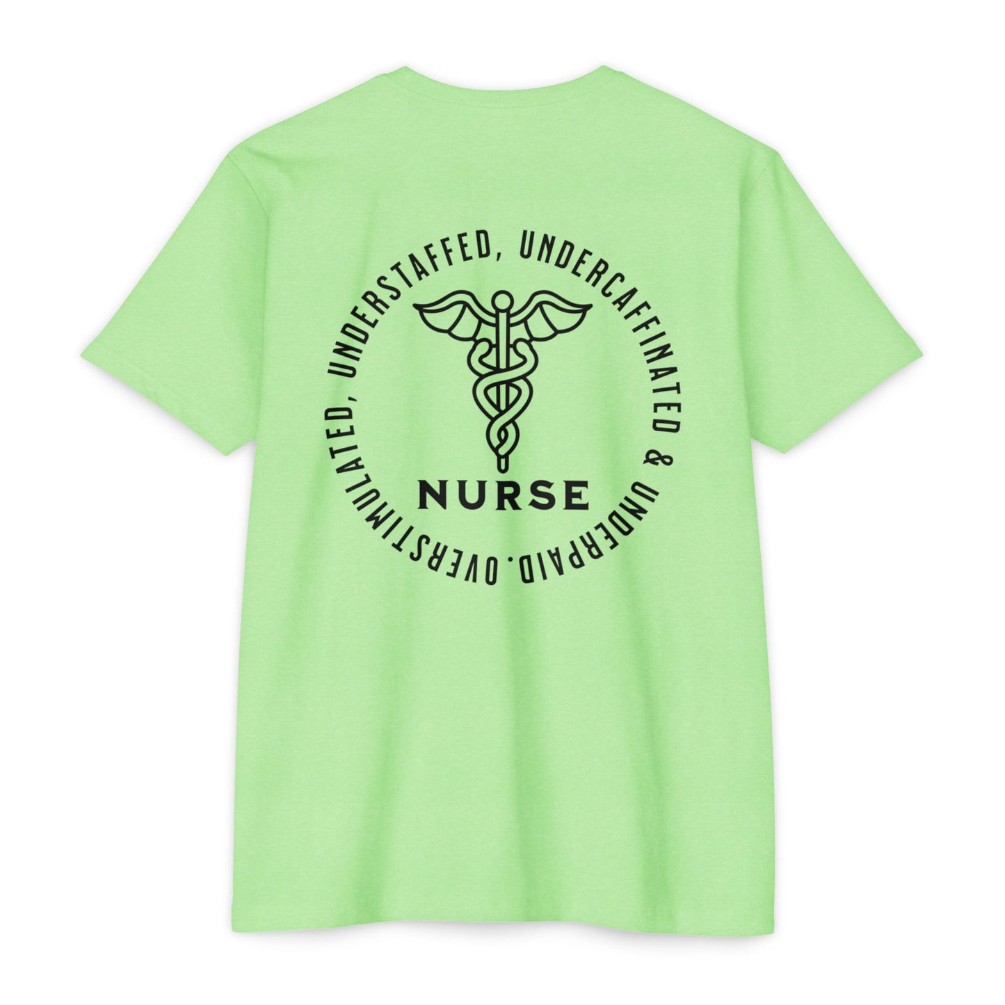 Overstimulated Nurse Club T-Shirt — Helping with graduation for new nurses