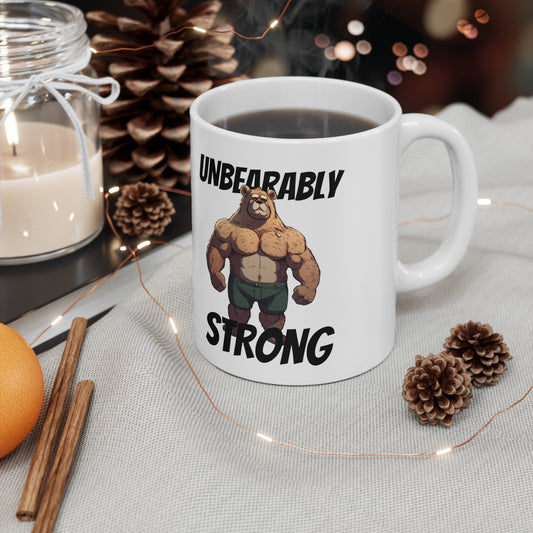 Unbearably Strong Bear Mug