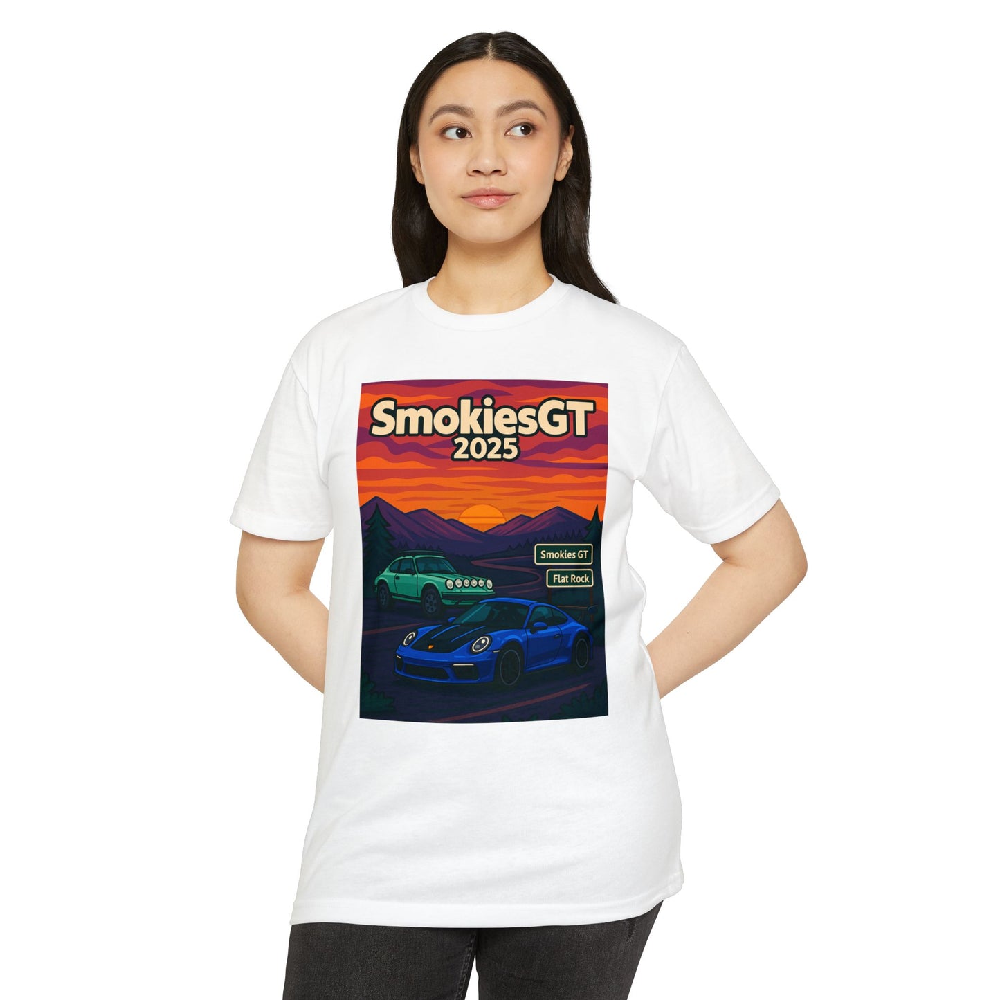 SmokiesGT 2025 Unisex CVC Jersey T-shirt - Car Enthusiast Apparel