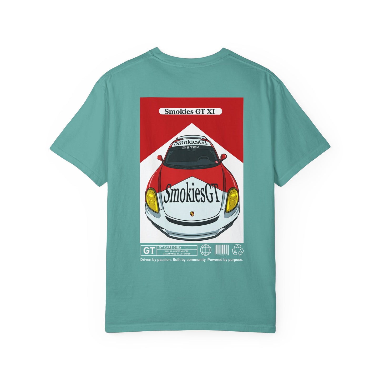 Smokies GT Car T‑Shirt — Vintage Racing Porsche Graphic Tee