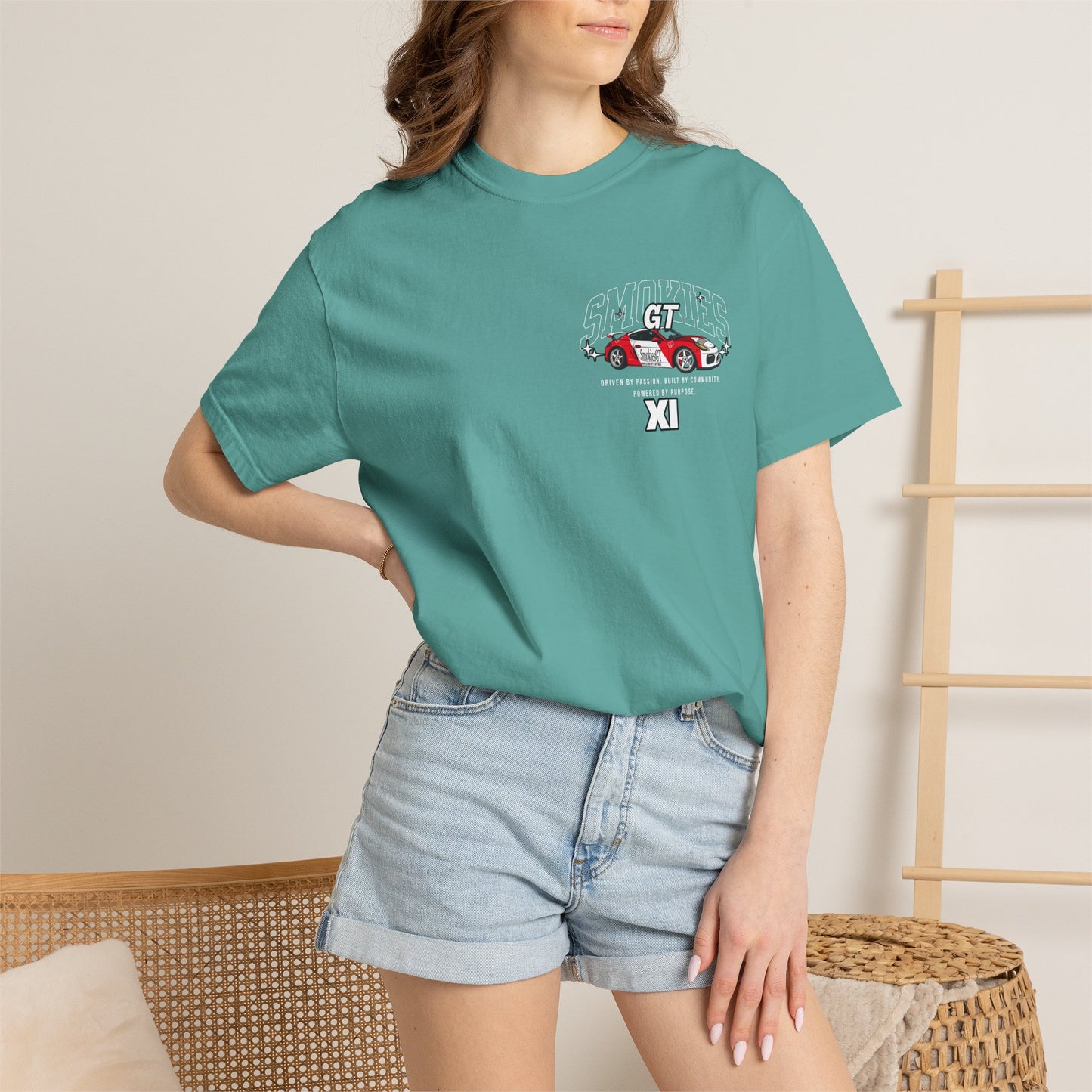 Smokies GT Car T‑Shirt — Vintage Racing Porsche Graphic Tee