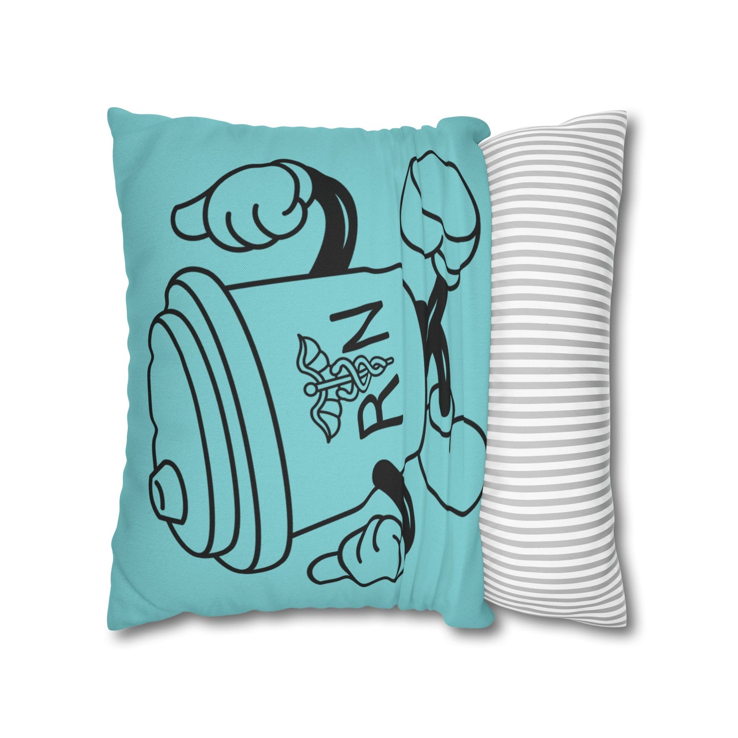 Funny Registered Nurse Throw Pillow Cover - Helping fund Nurse Graduation