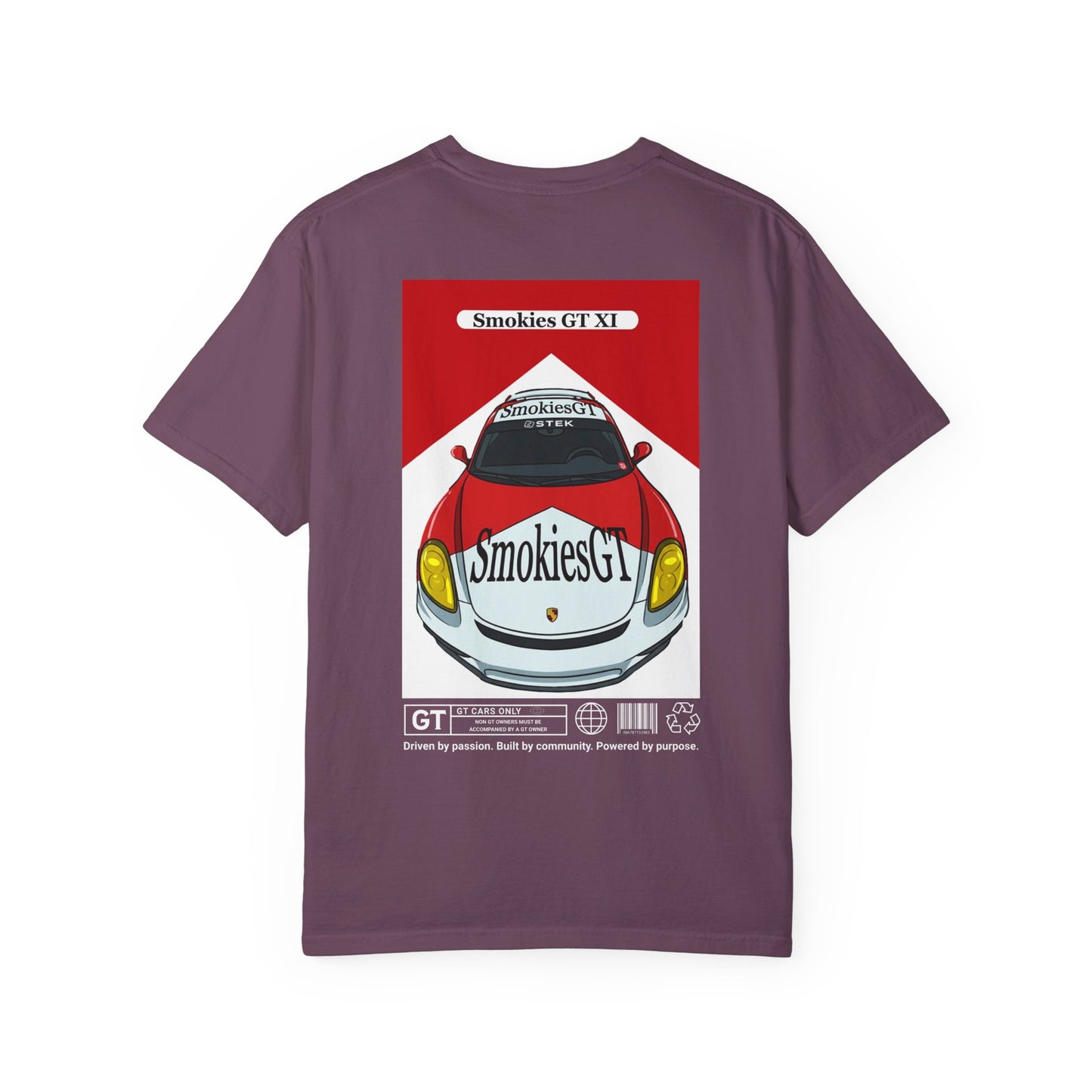 Smokies GT Car T‑Shirt — Vintage Racing Porsche Graphic Tee