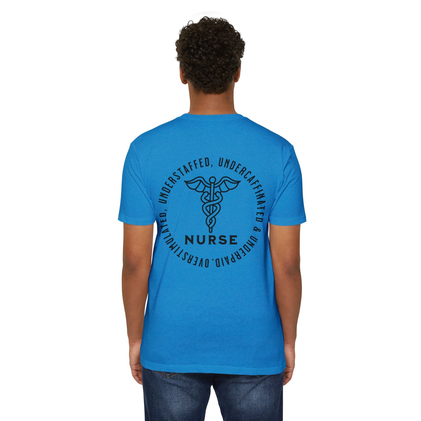 Overstimulated Nurse Club T-Shirt — Helping with graduation for new nurses