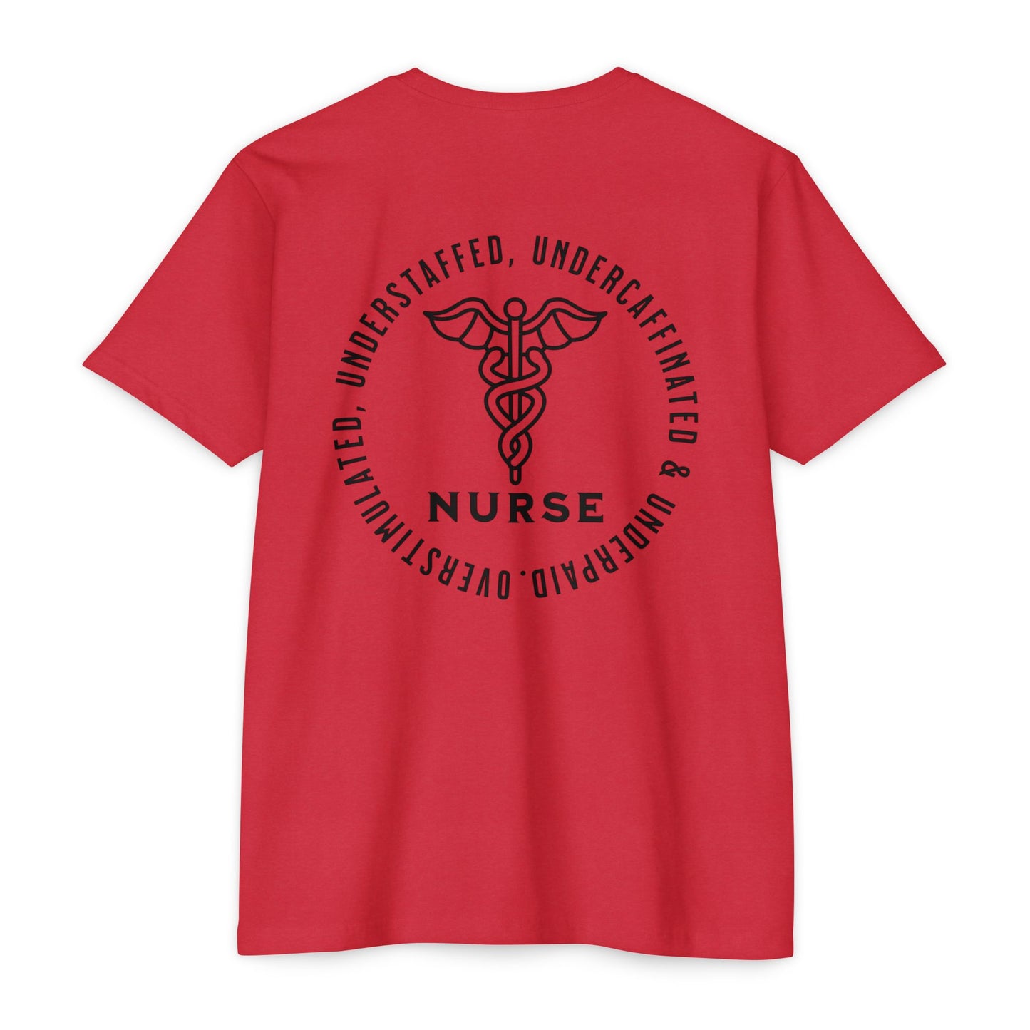 Overstimulated Nurse Club T-Shirt — Helping with graduation for new nurses