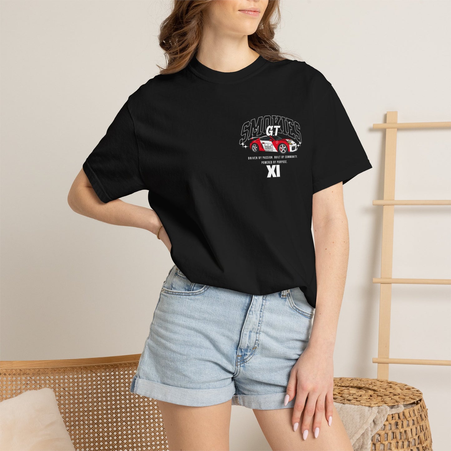 Smokies GT Car T‑Shirt — Vintage Racing Porsche Graphic Tee