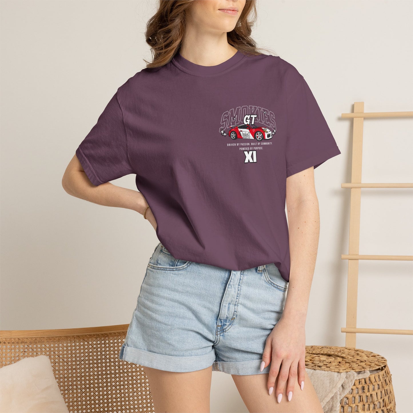Smokies GT Car T‑Shirt — Vintage Racing Porsche Graphic Tee