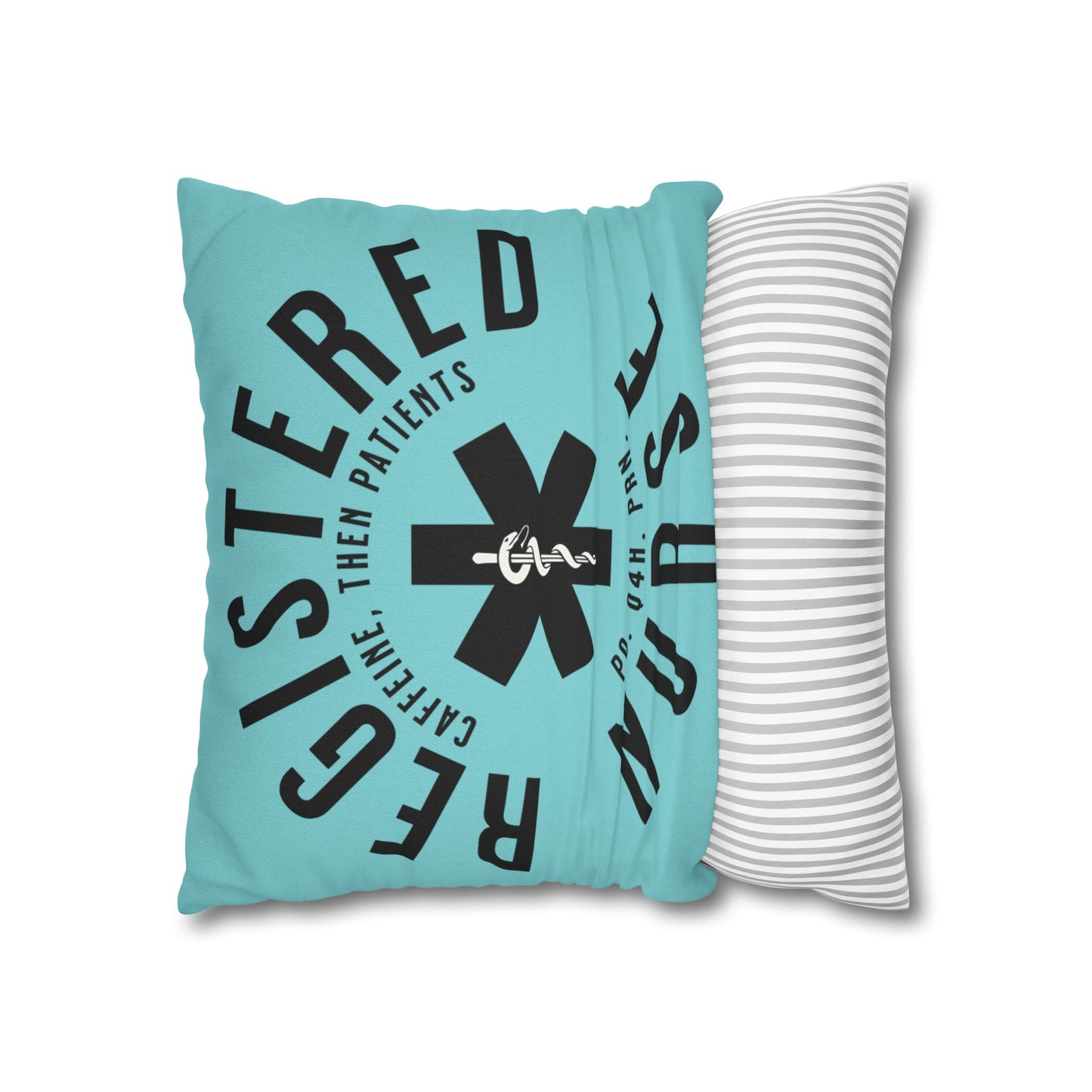Funny Registered Nurse Throw Pillow Cover - Helping fund Nurse Graduation