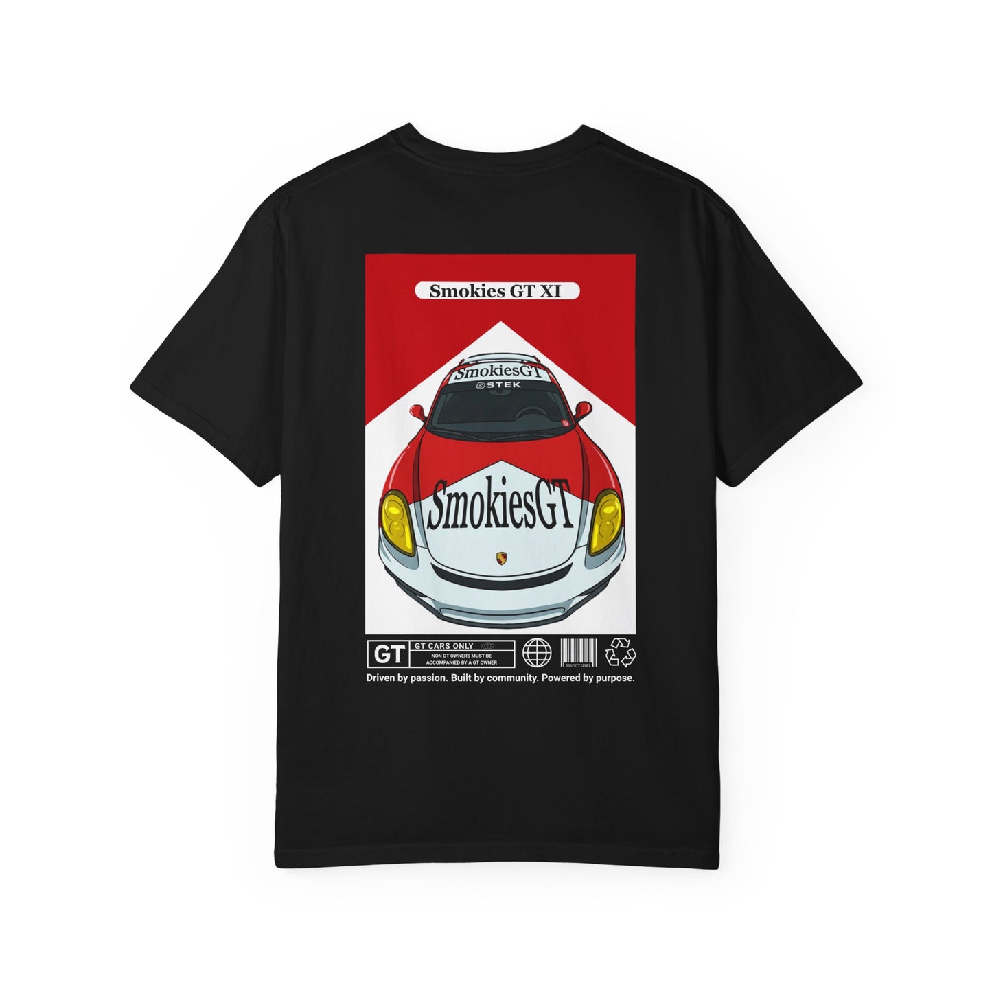 Smokies GT Car T‑Shirt — Vintage Racing Porsche Graphic Tee