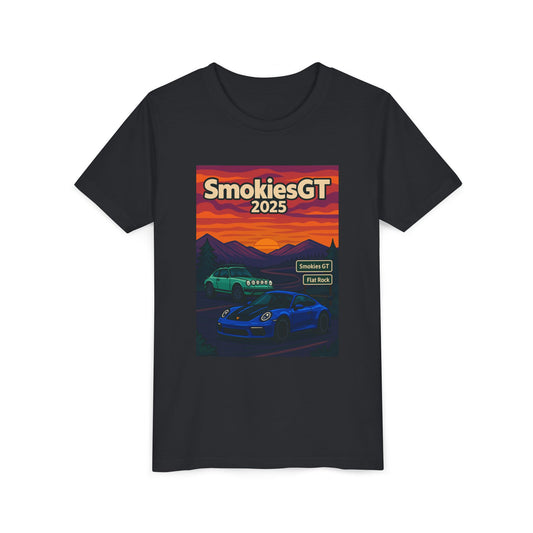 Youth Motorsports Tee - SmokiesGT 2025 Graphic Shirt