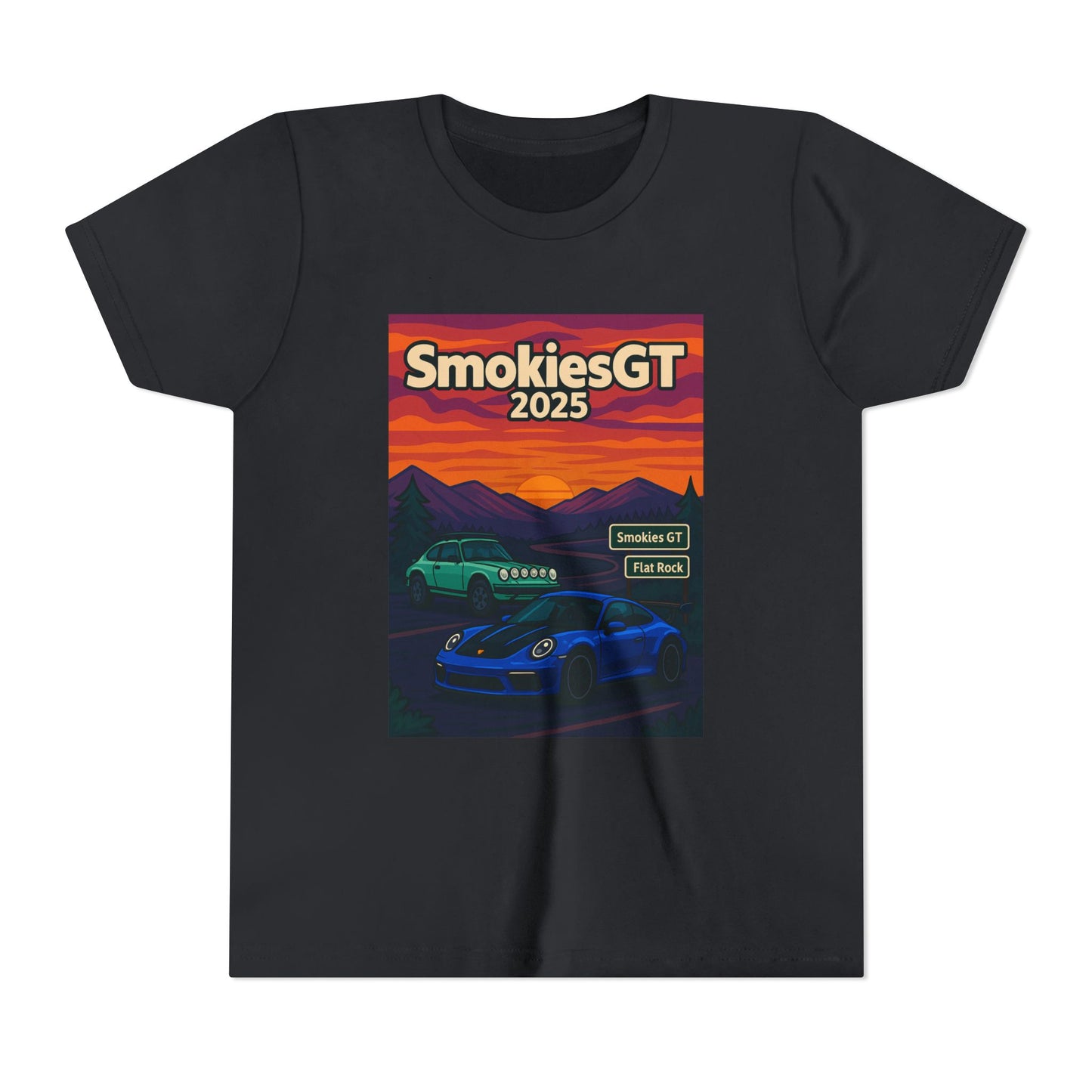 Youth Motorsports Tee - SmokiesGT 2025 Graphic Shirt