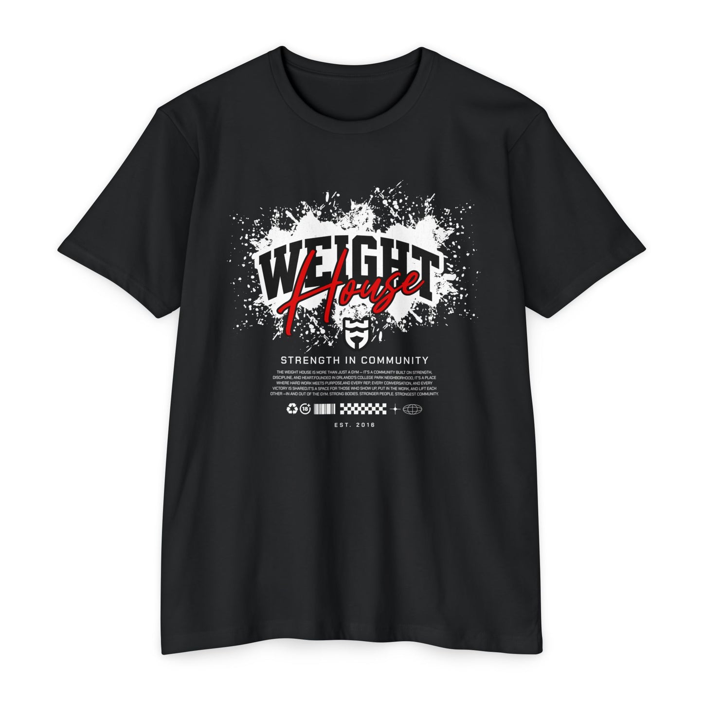 Weight House Paint Splatter