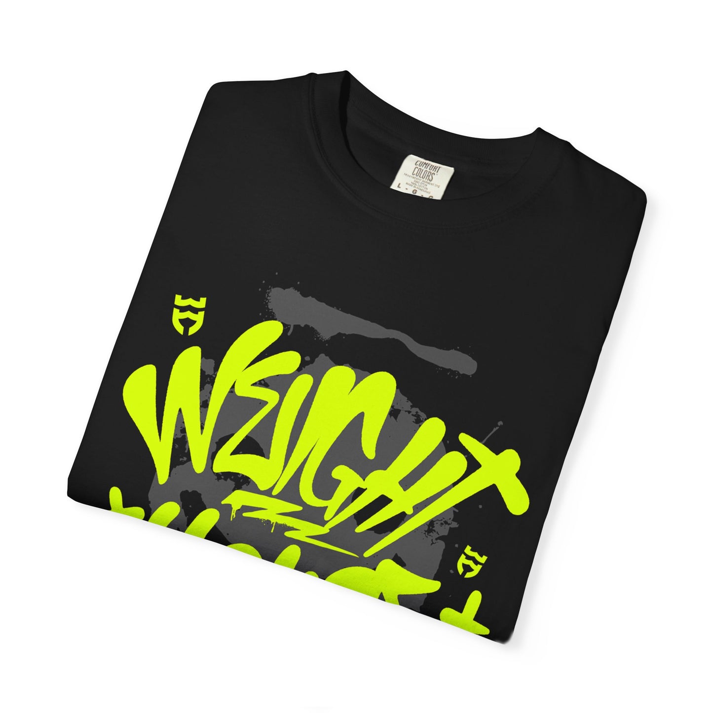 Wright House Graffiti Logo T‑Shirt — Neon Streetwear Tee