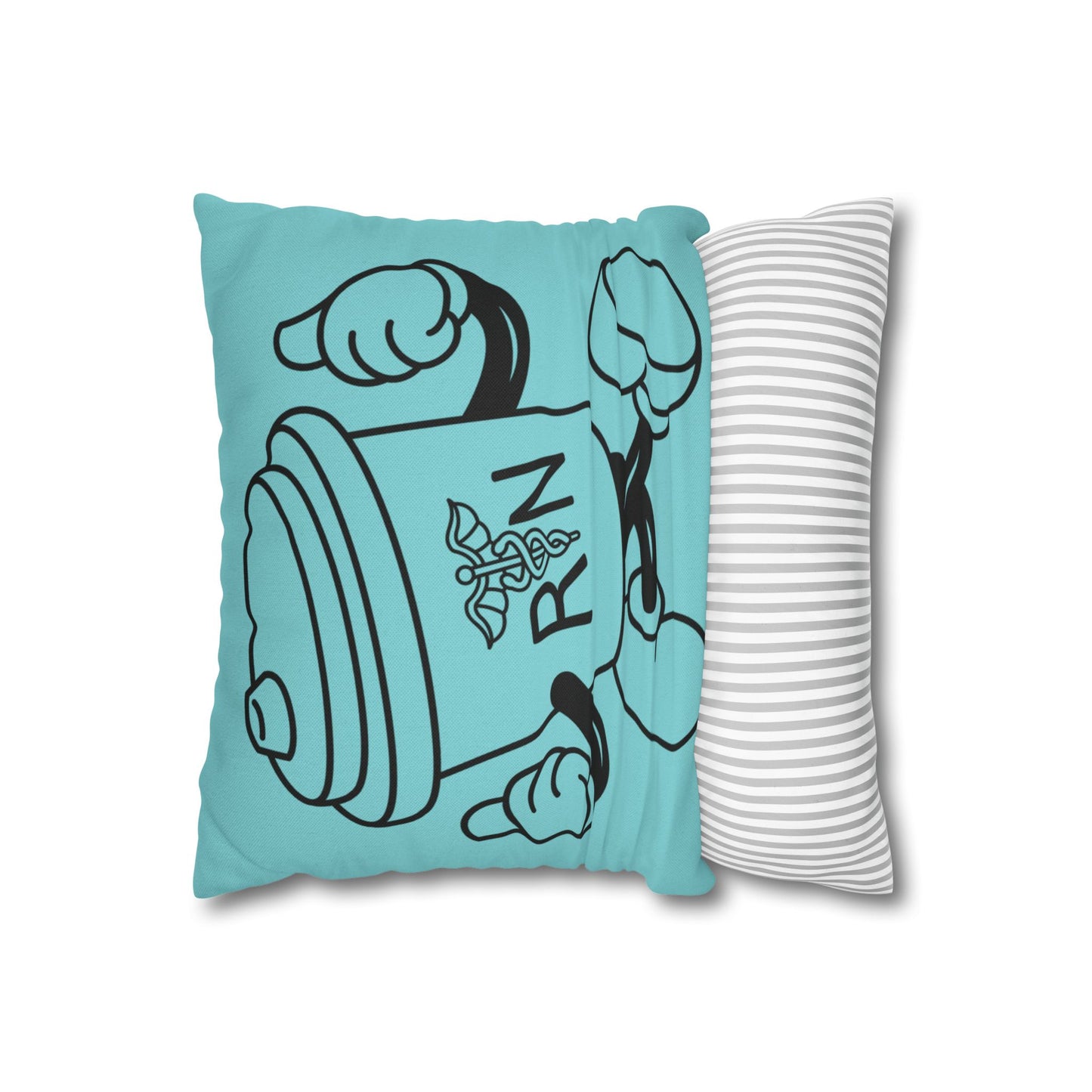 Funny Registered Nurse Throw Pillow Cover - Helping fund Nurse Graduation