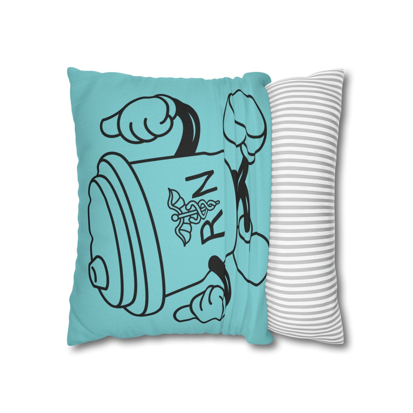 Funny Registered Nurse Throw Pillow Cover - Helping fund Nurse Graduation