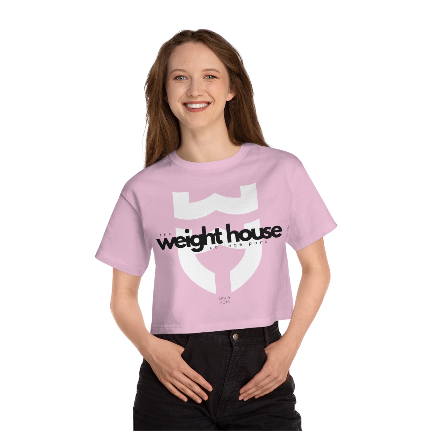 Big logo Weight House Cropped T-Shirt