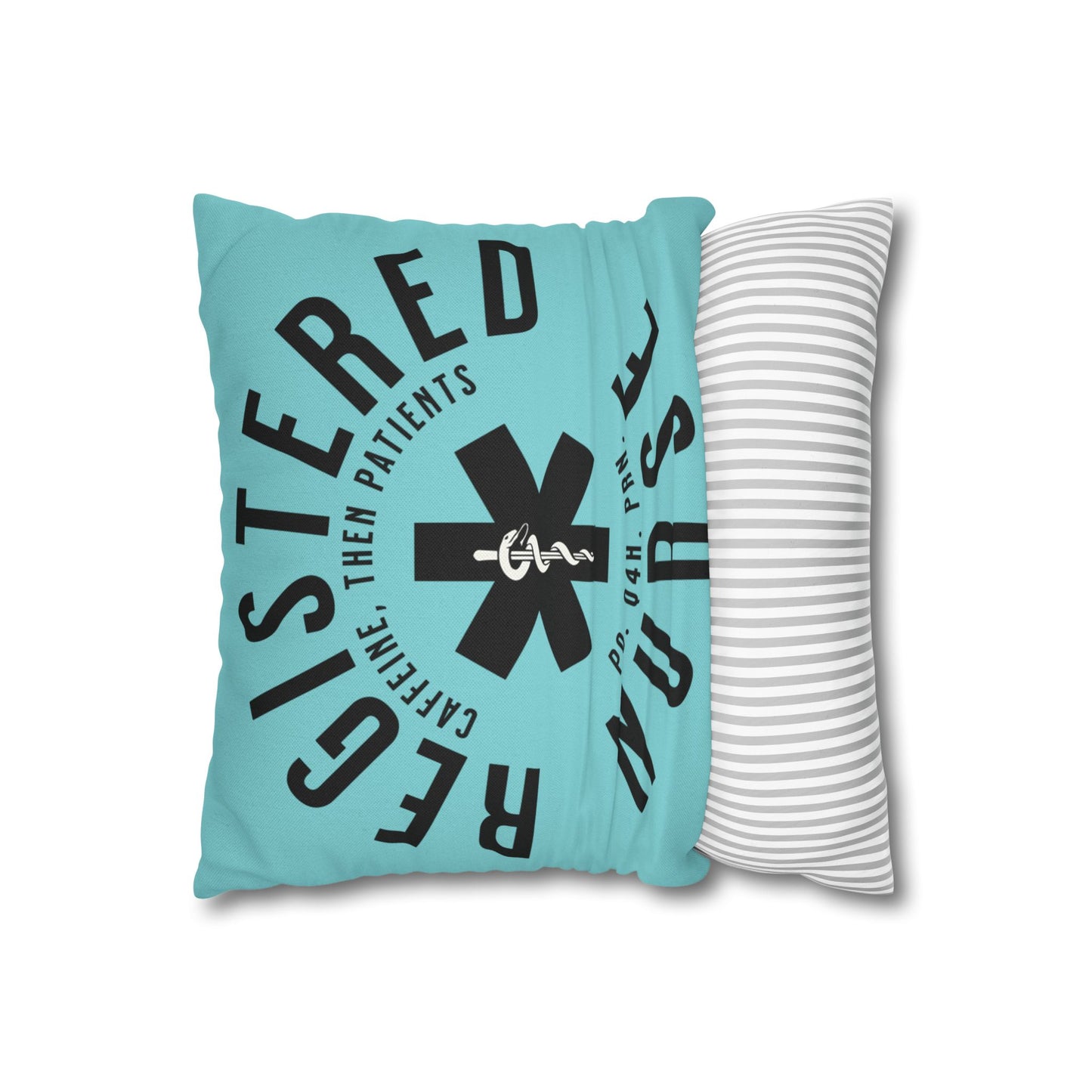 Funny Registered Nurse Throw Pillow Cover - Helping fund Nurse Graduation