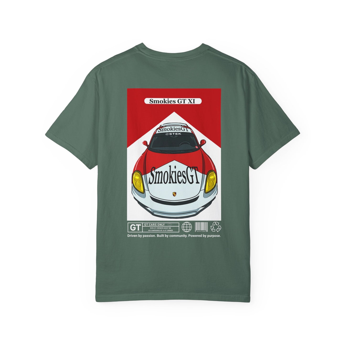 Smokies GT Car T‑Shirt — Vintage Racing Porsche Graphic Tee