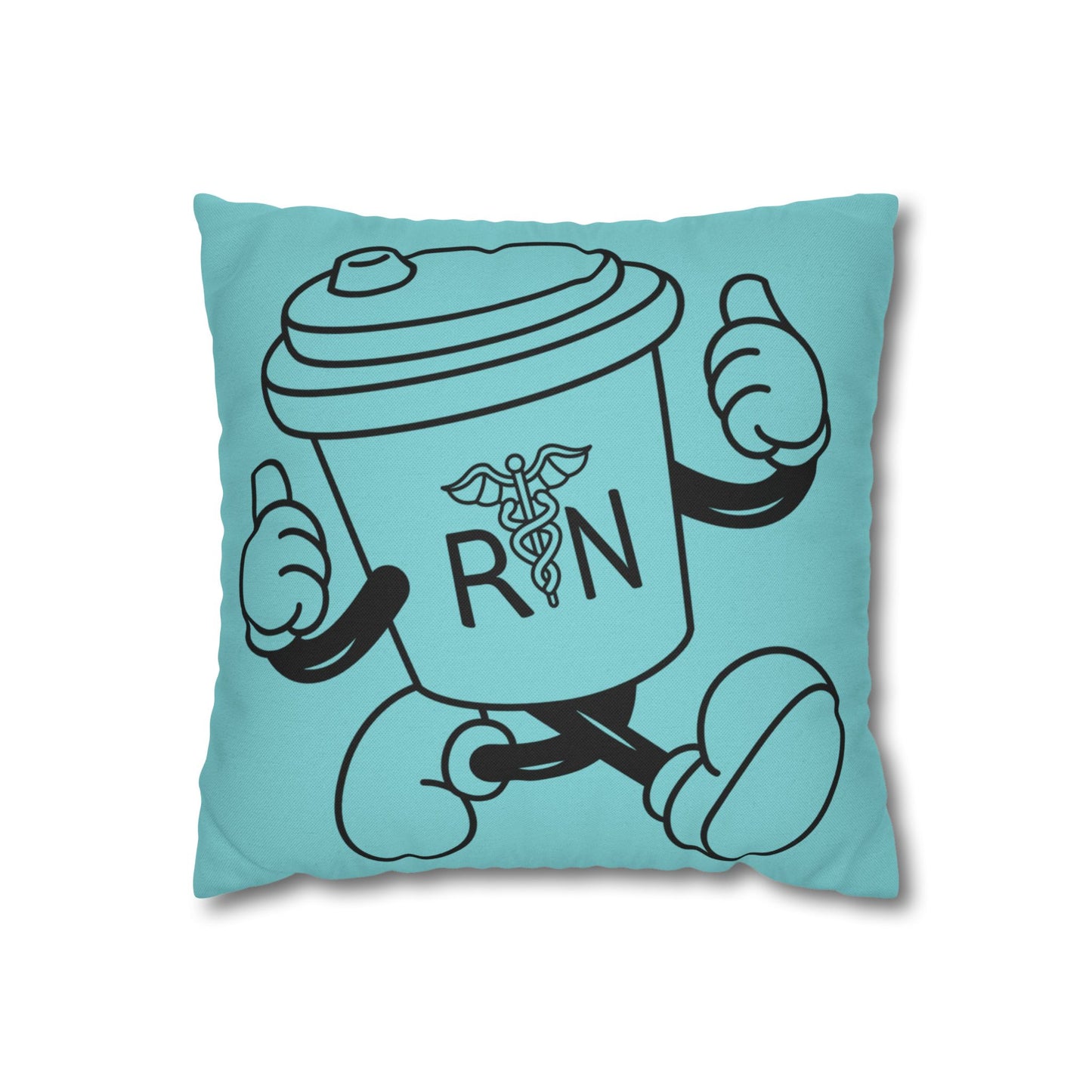 Funny Registered Nurse Throw Pillow Cover - Helping fund Nurse Graduation