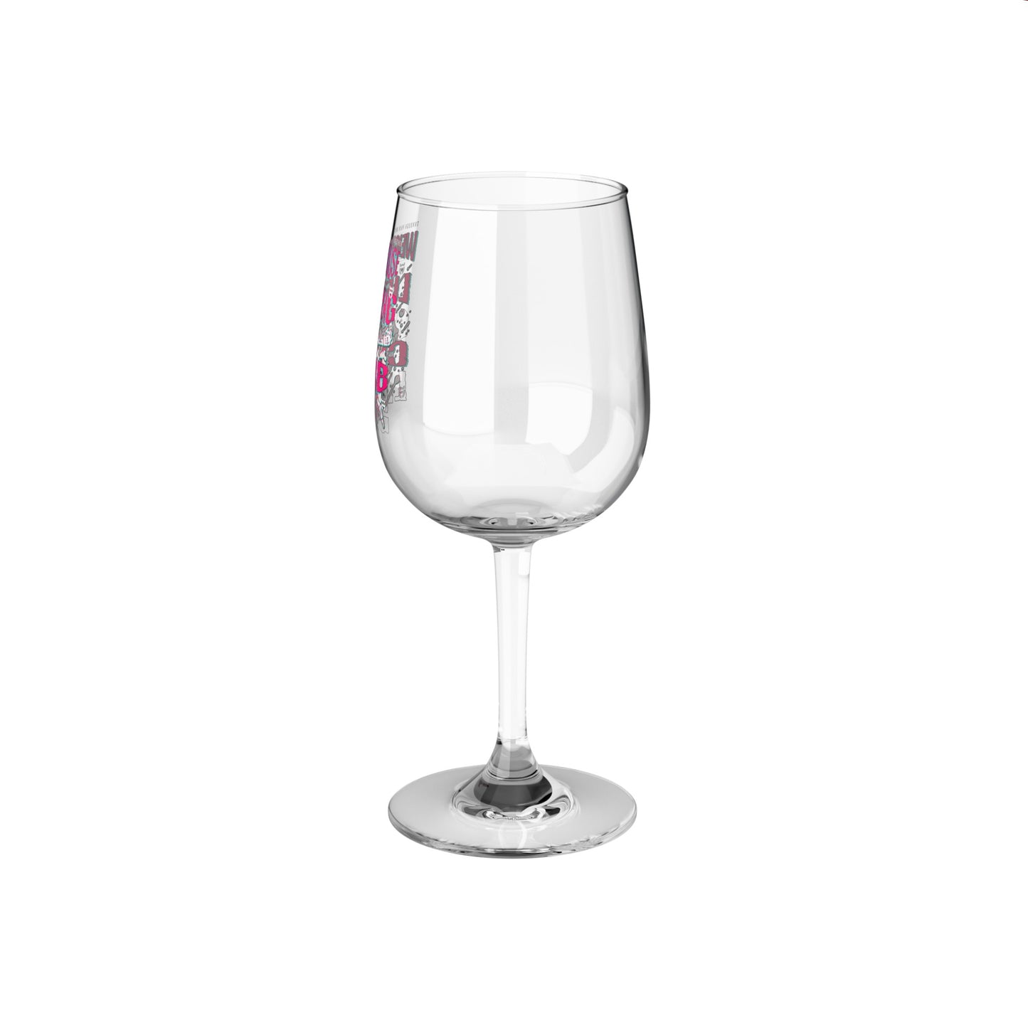 TWH Lifting Club Wine Glass, 12oz